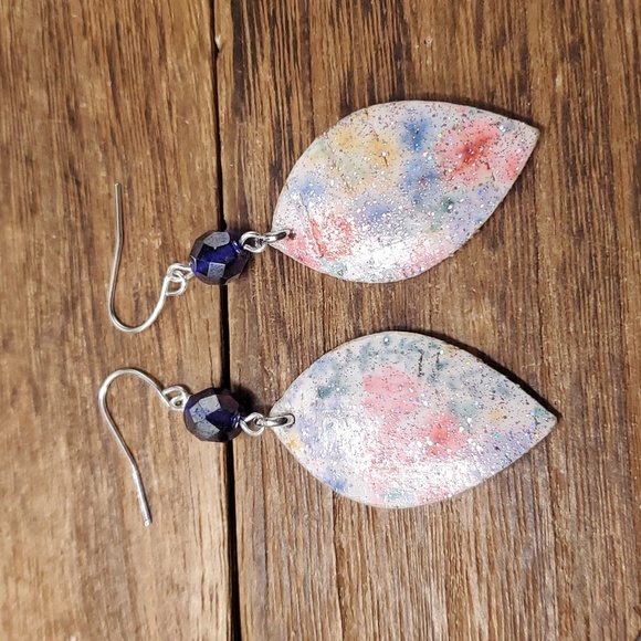 E766 sparkle confetti earrings‎ - Picture 1 of 2